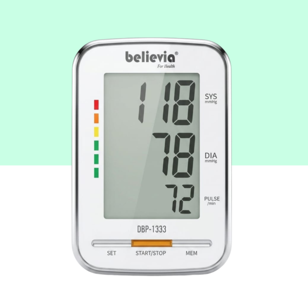 Believia BP-40A Upper Arm Digital Blood Pressure Monitor (DBP-1333) Believia BP-40A DBP-1333 arm type digital blood pressure monitor